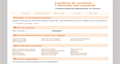 Desktop Screenshot of location-vacances.odexa.net