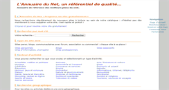 Desktop Screenshot of annuaire.odexa.net